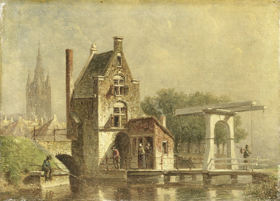 Le Koepoort à Delft - Petrus Gerardus Vertin