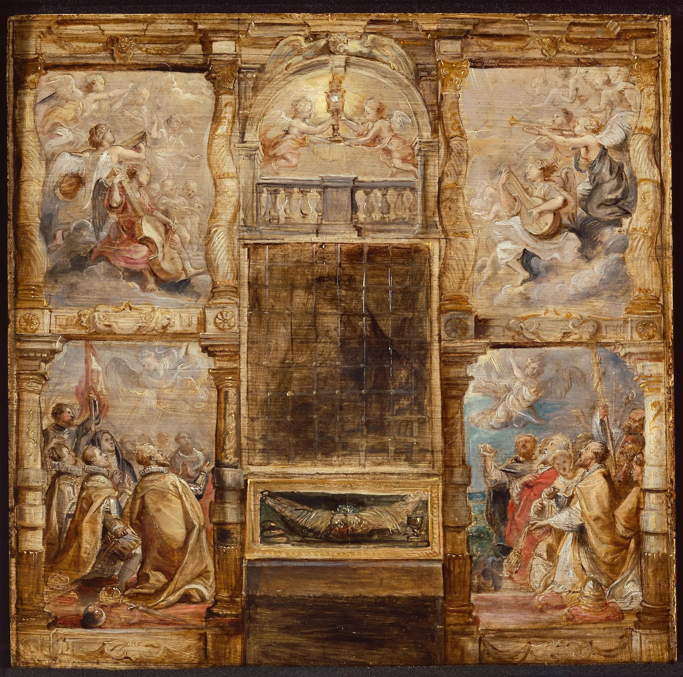 L’Adoration de l’Eucharistie - Peter Paul Rubens - Alpha Reproduction