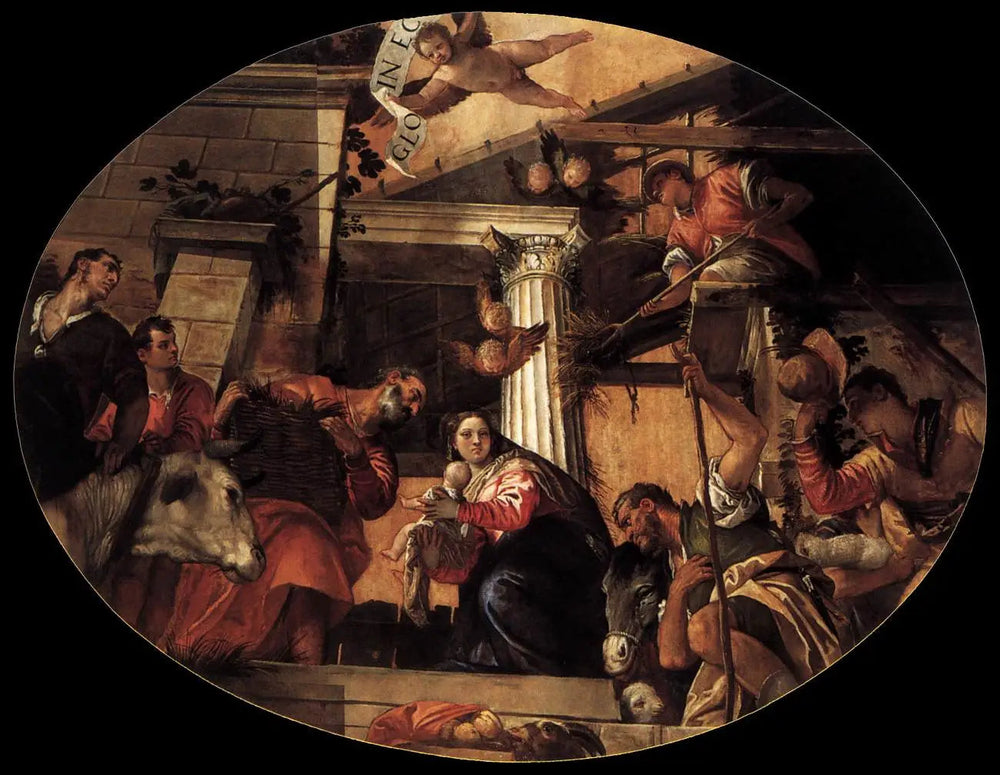 L’Adoration des bergers - Paul Véronèse - Alpha Reproduction