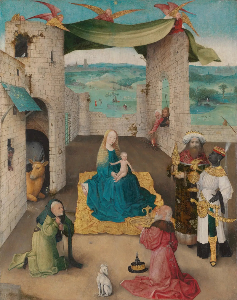 L'adoration des mages - Hieronymus Bosch