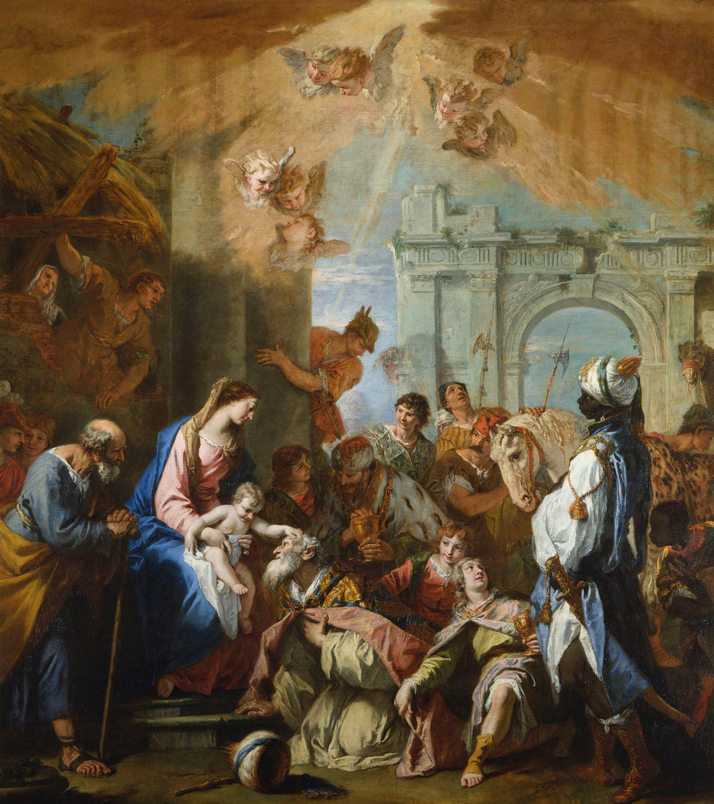 L’Adoration des mages - Sebastiano Ricci - Alpha Reproduction