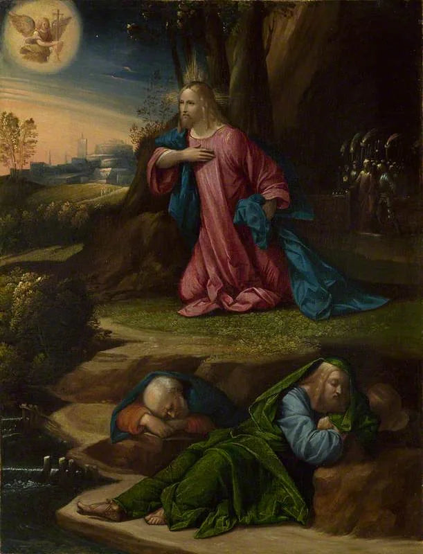 L'agonie dans le jardin - Benvenuto Tisi image 1 reproduction de peinture à l’huile