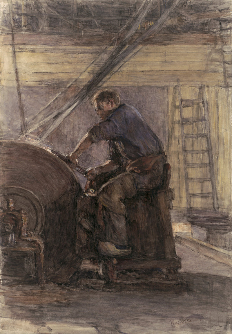 L'aiguiseur - Isaac Israëls