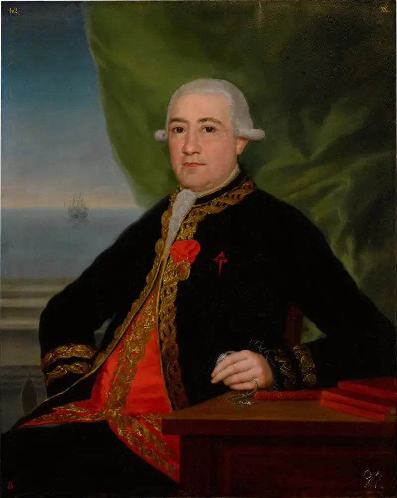 L'amiral José de Mazarredo - Francisco de Goya image 1 reproduction de peinture à l’huile