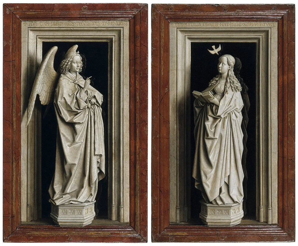 L’Annonciation - Jan van Eyck - Alpha Reproduction