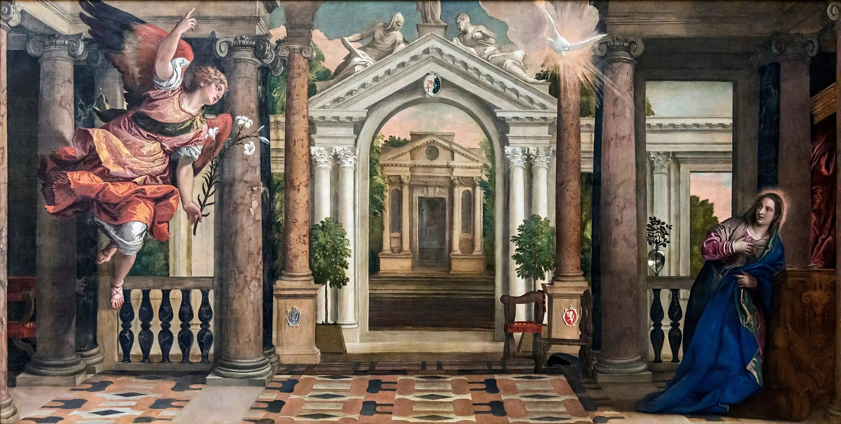 L’Annonciation - Paul Véronèse - Alpha Reproduction