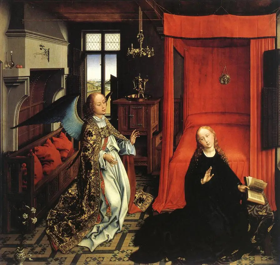 L’Annonciation - Rogier van der Weyden - Alpha Reproduction