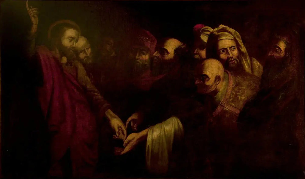 L'argent du tribut - Peter Paul Rubens image 1 tableau peint à l’huile sur toile