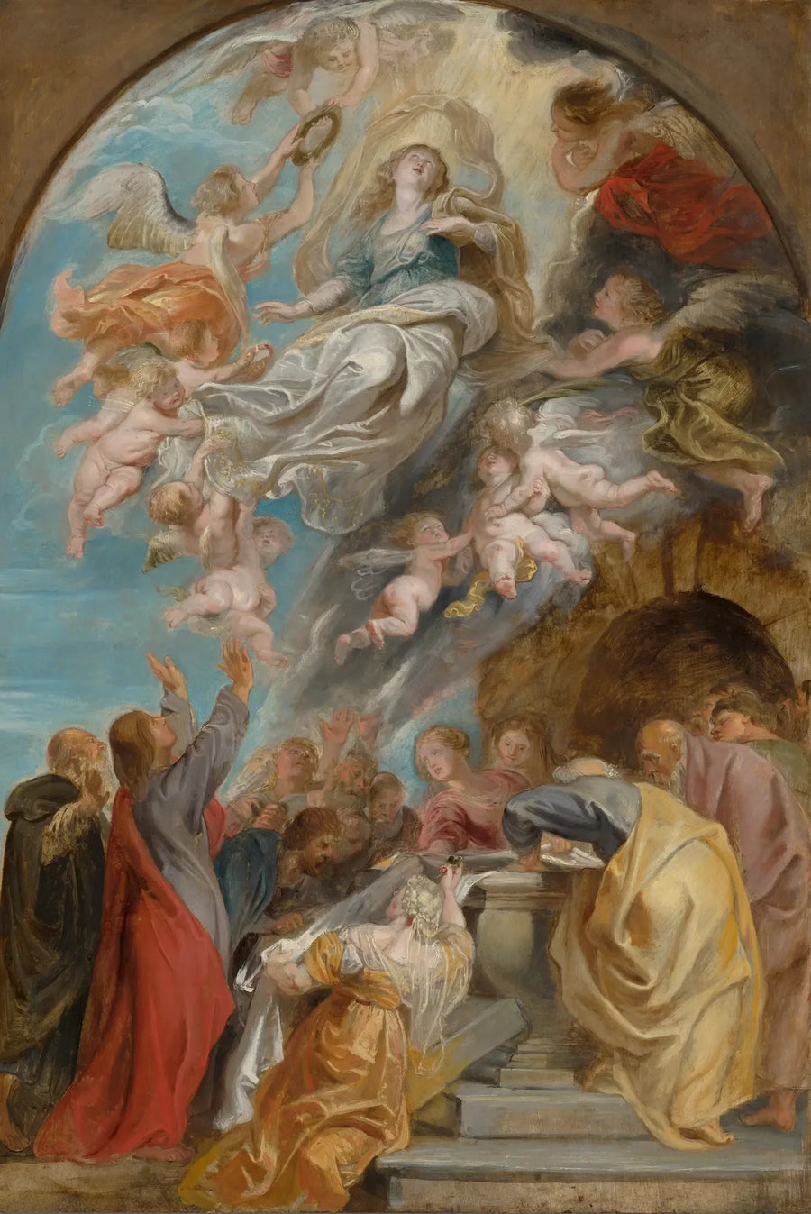 L'Assomption de Marie - Peter Paul Rubens image 1 tableau peint à l’huile sur toile