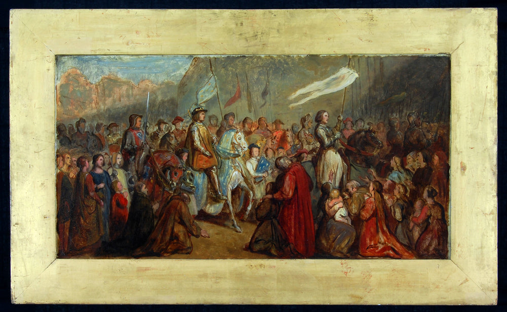 L’entrée de Jeanne d’Arc et de Charles VII à Reims - Ary Scheffer - Alpha Reproduction