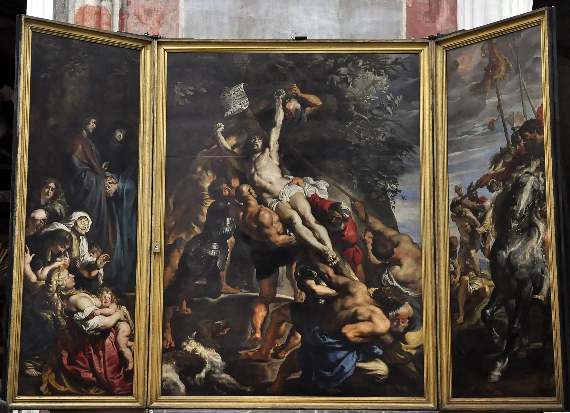 L’Érection de la croix - Peter Paul Rubens - Alpha Reproduction