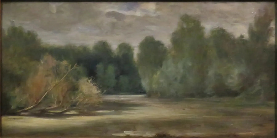 البركة، بالقرب من لوروه - يوجين ديلاكروا
