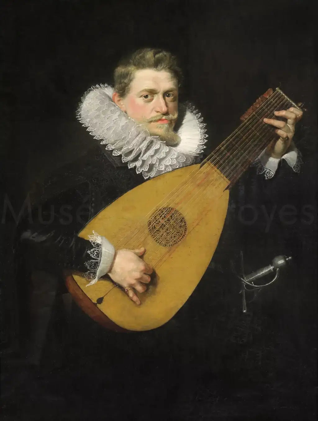 L’Homme au luth - Peter Paul Rubens - Alpha Reproduction
