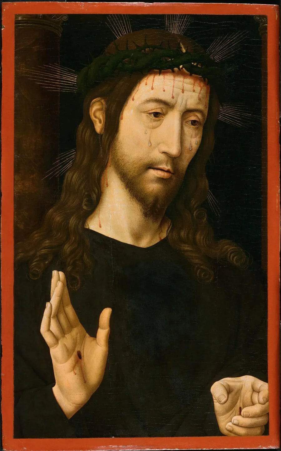 رجل الآلام (المسيح المكلل بالإبر) - Domenico Ghirlandaio