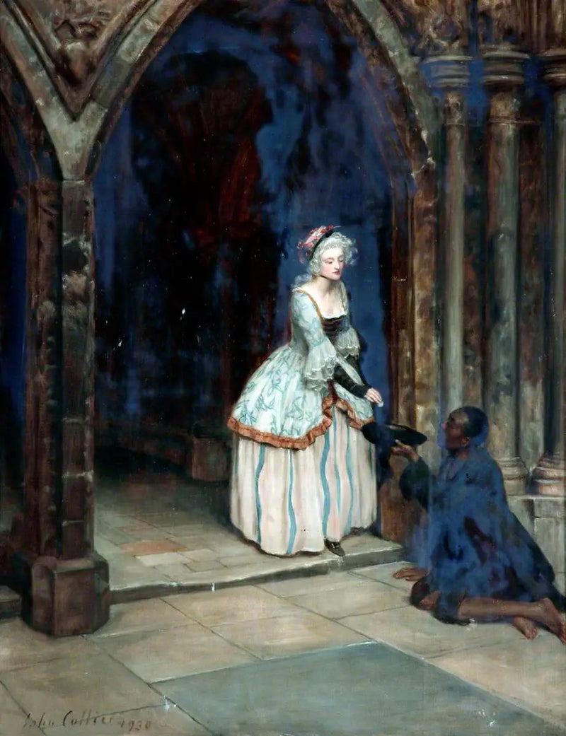 الرجل المتسول - John Collier
