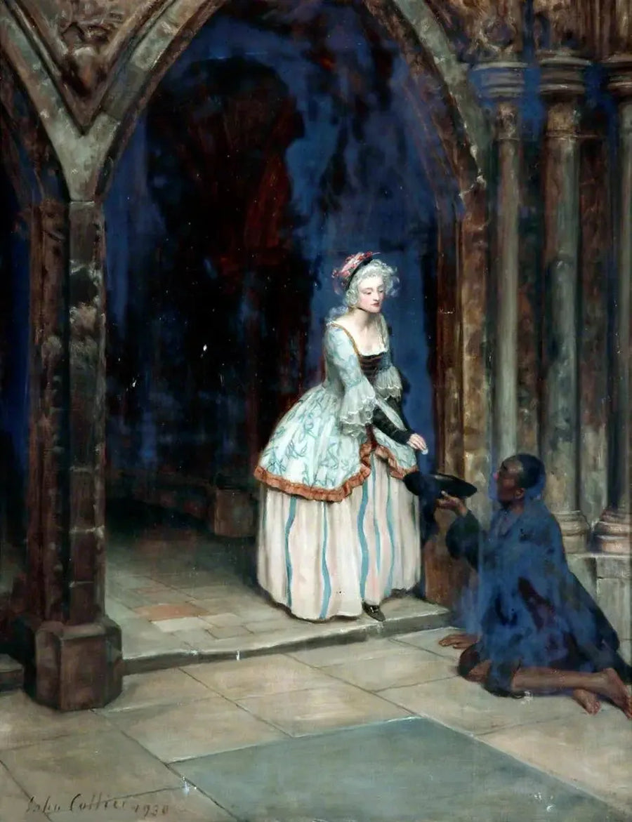 الرجل المتسول - John Collier