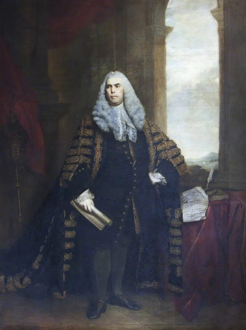 السيد جون كاست الموقر، البارون الثالث من بينشبيك والبارون السادس من هامبي (1718-1770)، مرتديًا زي رئيس - جوشوا رينولدز