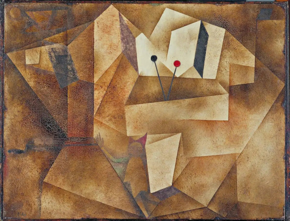 L'orgue à timbale (Die Pauken-Orgel) - Paul Klee image 1 reproduction artisanale de tableau
