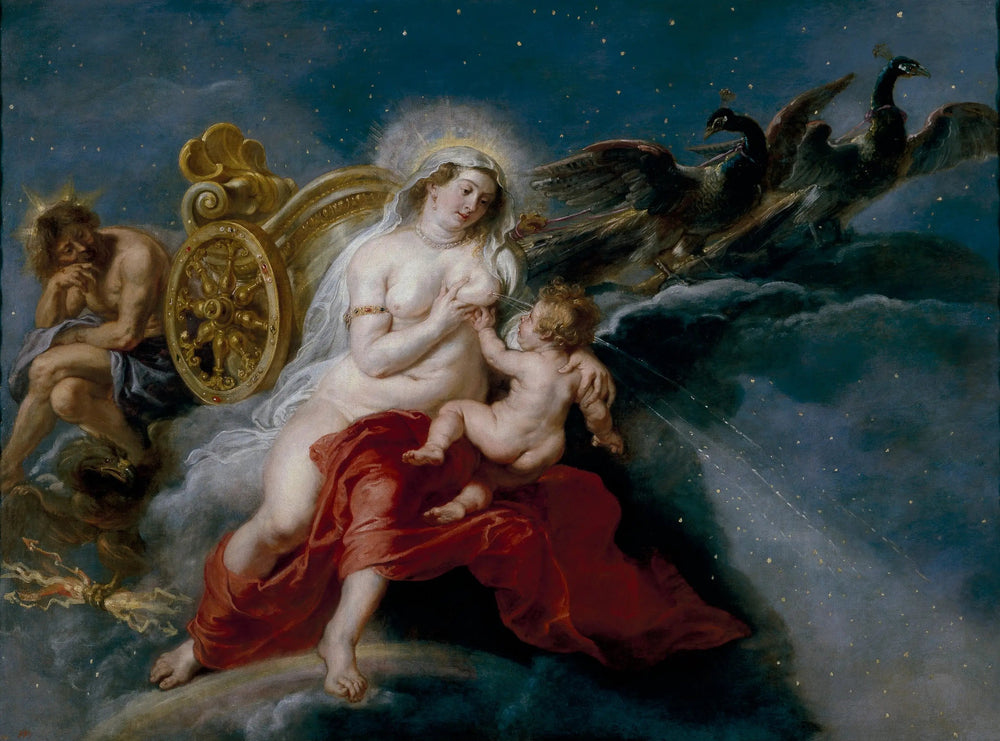 L'Origine de la Voie lactée - Peter Paul Rubens image 1 reproduction de peinture à l’huile