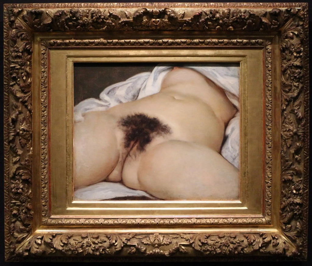 L'Origine du monde - Gustave Courbet image 2 reproduction artisanale de tableau