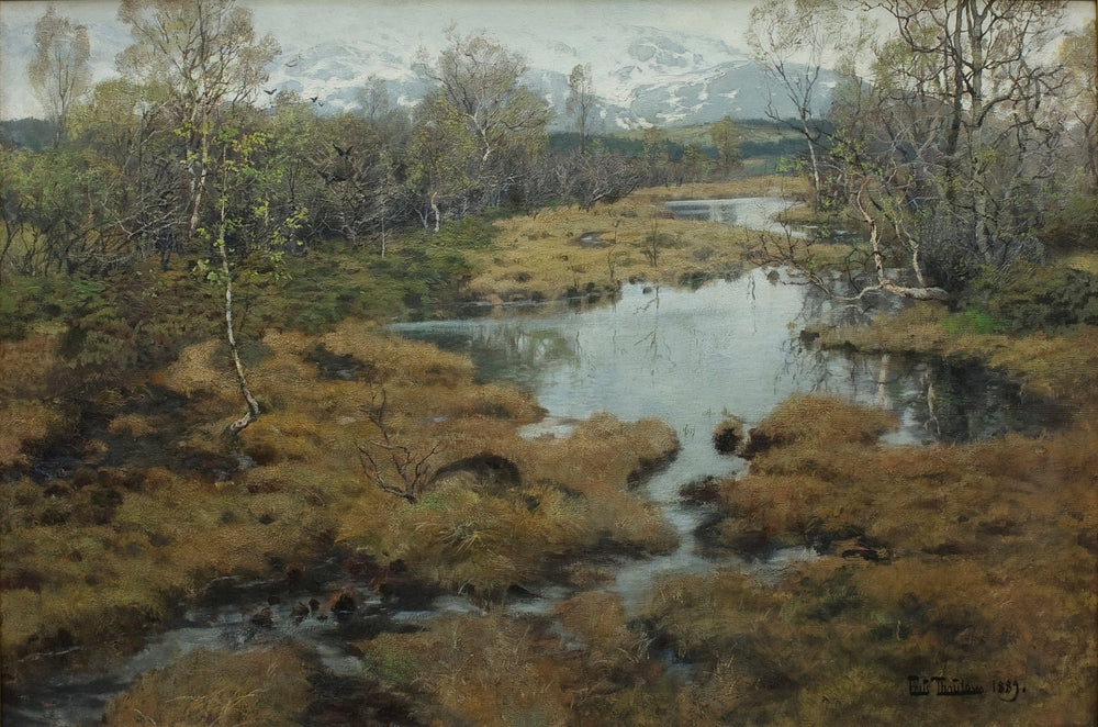 Løvsprett - Frits Thaulow