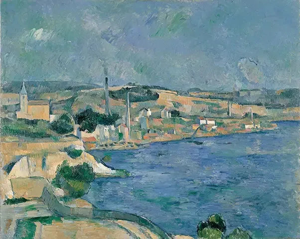خليج مرسيليا، مع إطلالة على قرية سانت هنري بالقرب من إيستاك - بول سيزان