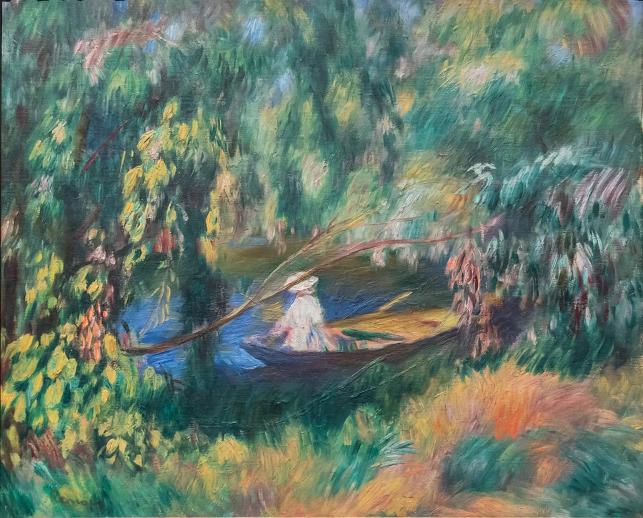 القارب - بيير-أوغست رينوار