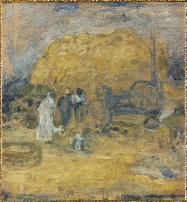 La Batteuse - Édouard Vuillard image 1 reproduction artisanale de tableau