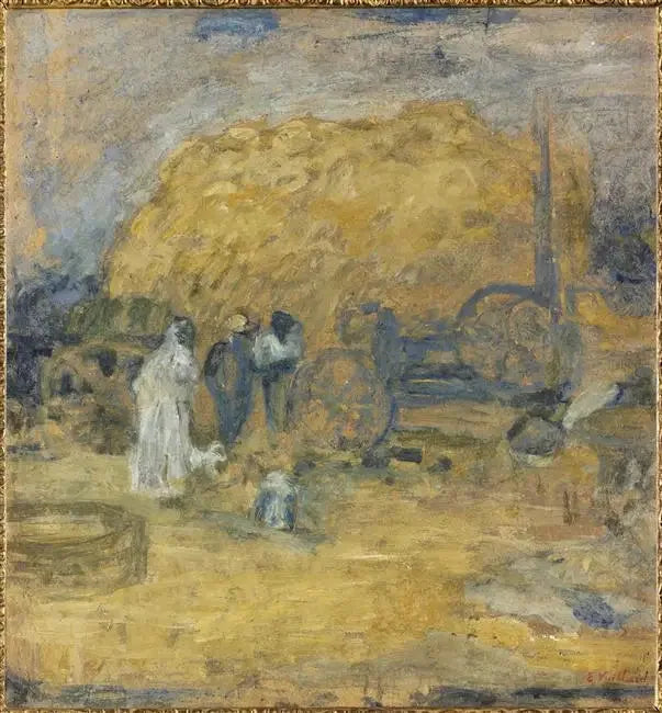 La Batteuse - Édouard Vuillard image 1 reproduction artisanale de tableau