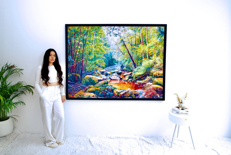 الغابة الجميلة | 160 × 120 سم