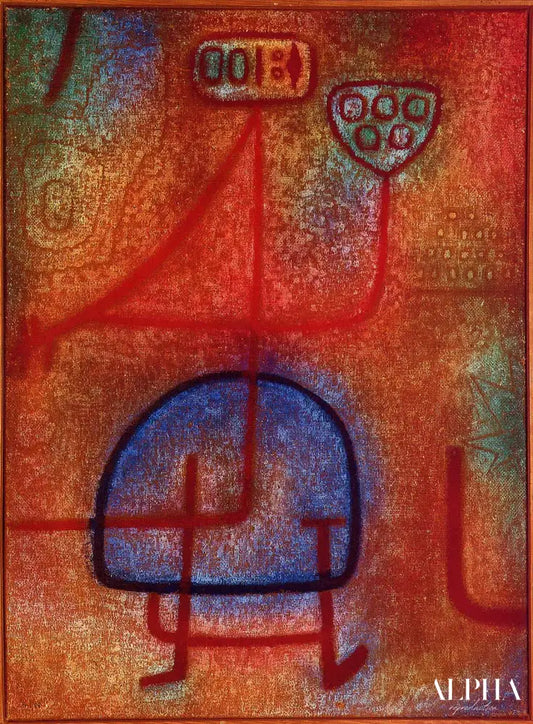 La belle Jardiniere - Paul Klee - Reproductions de tableaux et peintures haut de gamme