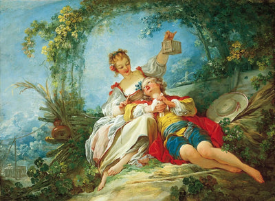 La cage - Jean-Honoré Fragonard - Alpha Reproduction