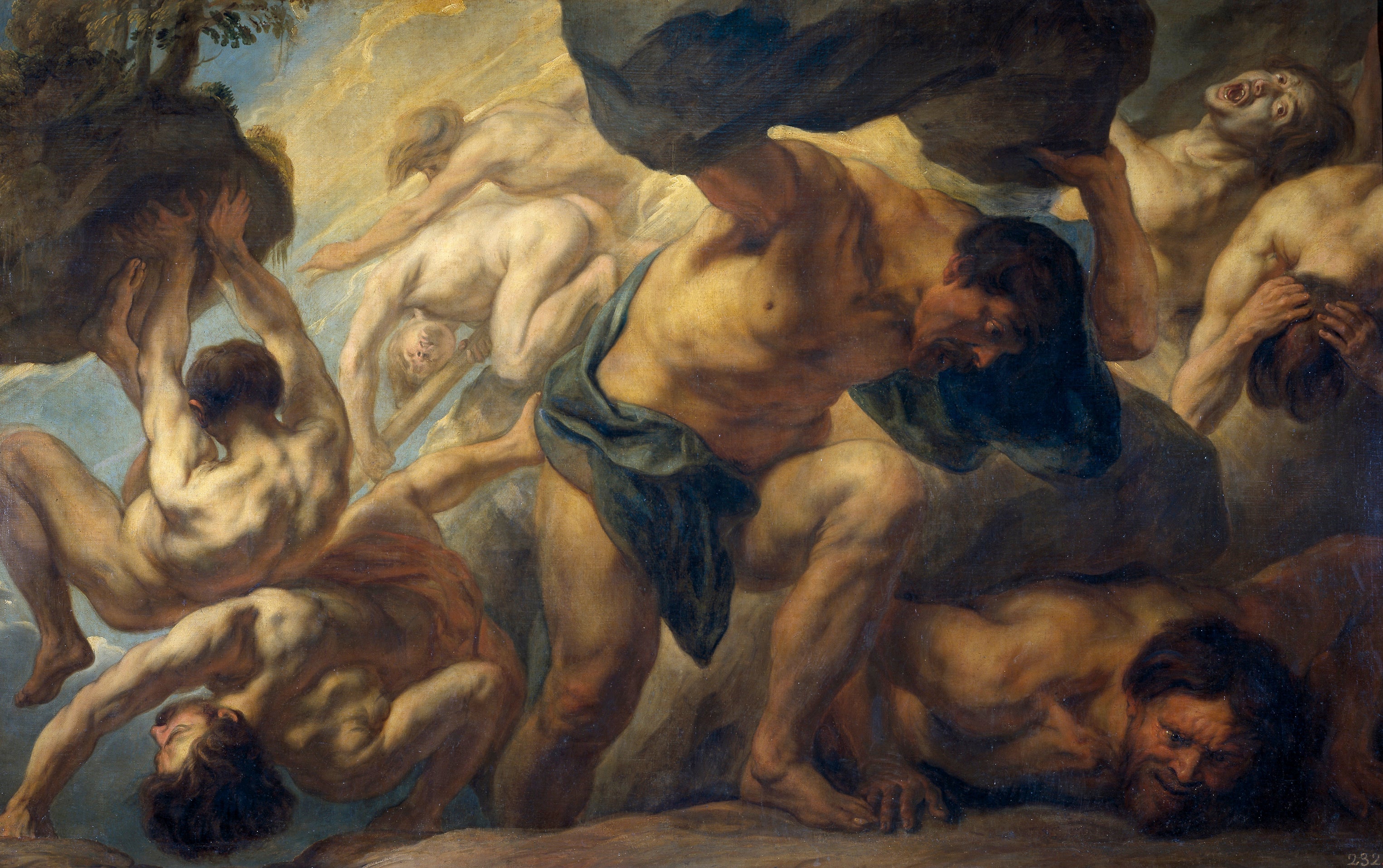 La Chute des Géants - Jacob Jordaens