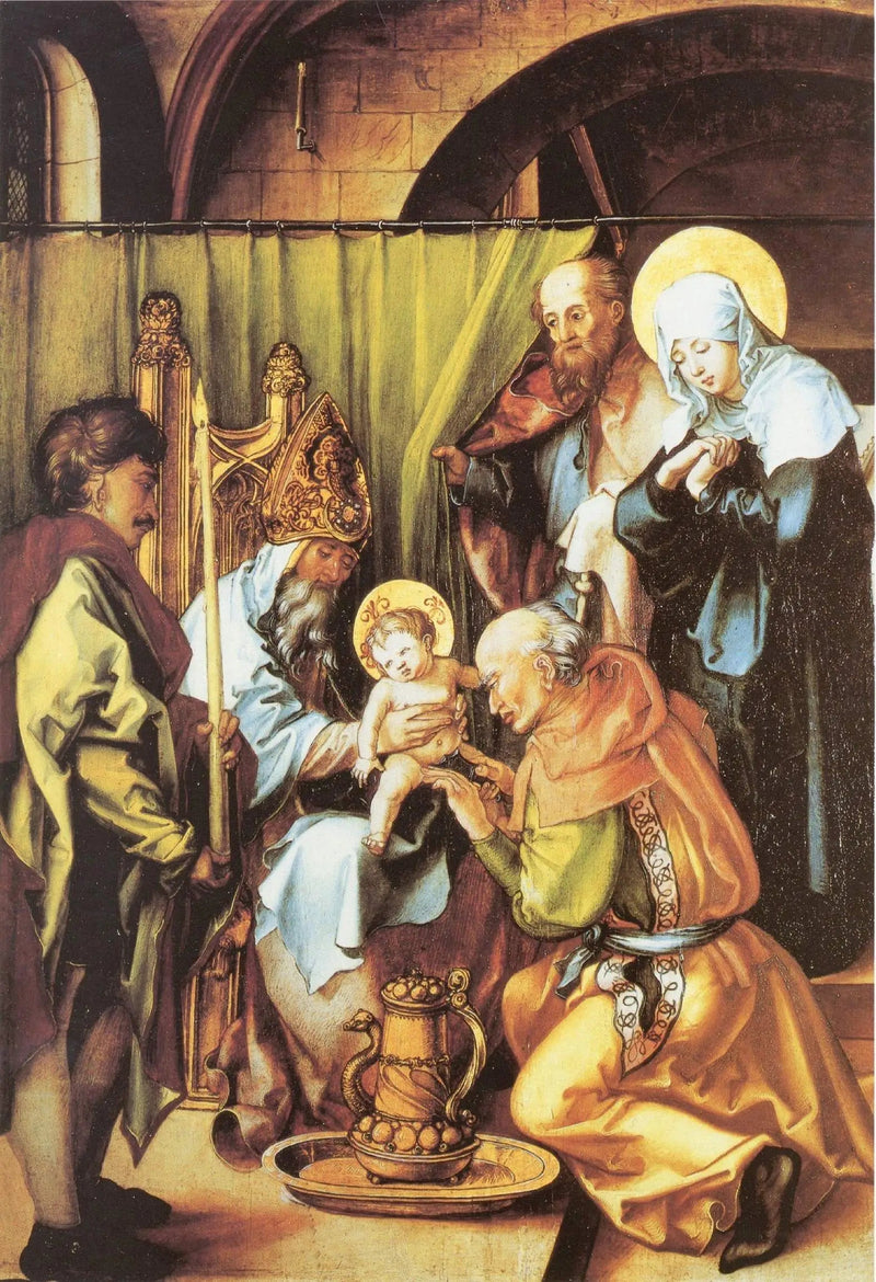 La circoncision de Jésus - Albrecht Dürer