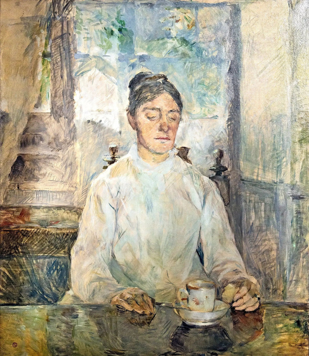 La Comtesse Adèle de Toulouse-Lautrec - Henri de Toulouse-Lautrec image 1 tableau peint à l’huile sur toile