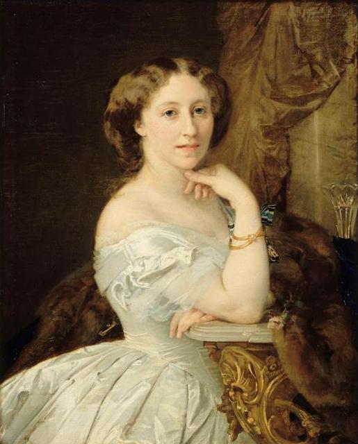 La comtesse de La Bédoyère - Paul Baudry image 1 copie peinte à la main à l’huile