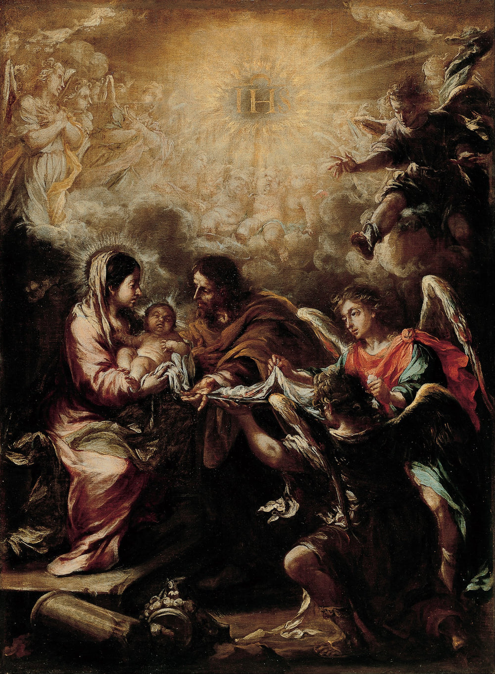 La consécration du nom de Jésus - Juan de Valdés Leal - Alpha Reproduction