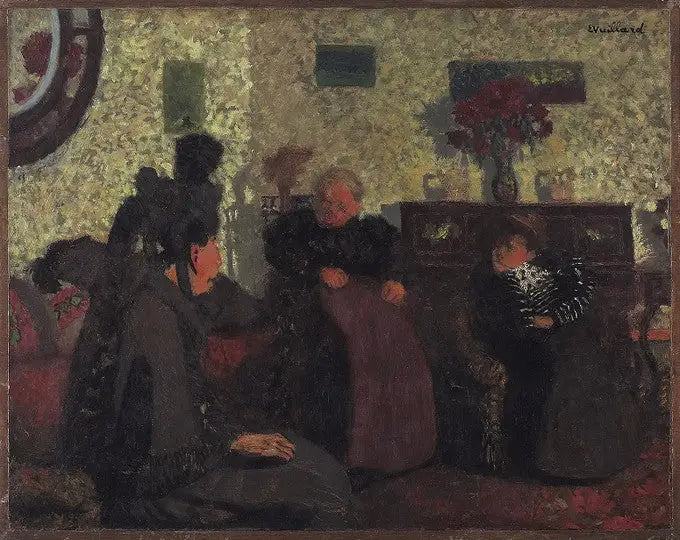 La conversation - Édouard Vuillard - Alpha Reproduction