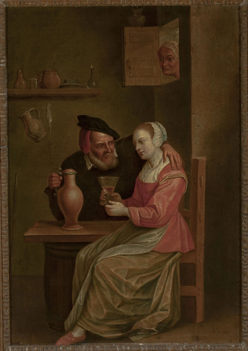 ساحة رجل مسن - ديفيد تينيرز الشاب