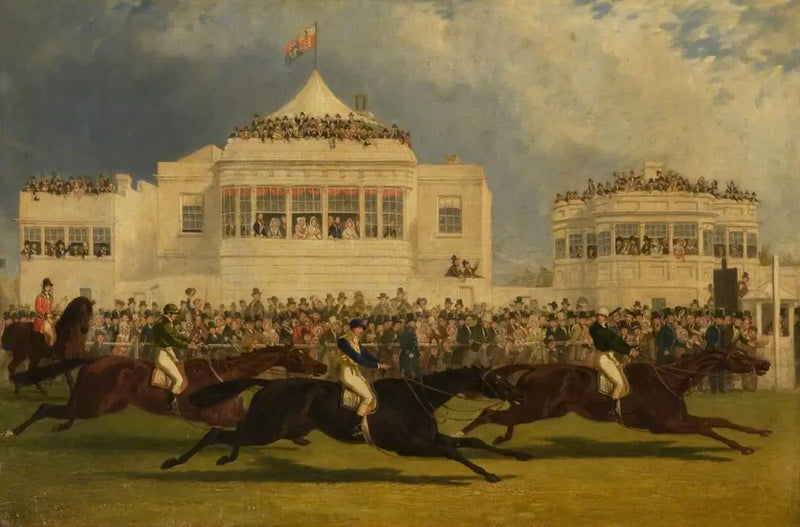 السباق لكأس الإمبراطور الروسي في أسكوت، 1845 - جون فريدريك هيرينج، الأب