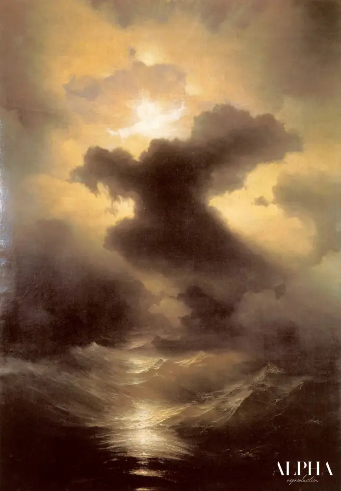 La Création ou Le Chaos, 1841 - Ivan Aïvazovski  - Reproductions de tableaux et peintures haut de gamme