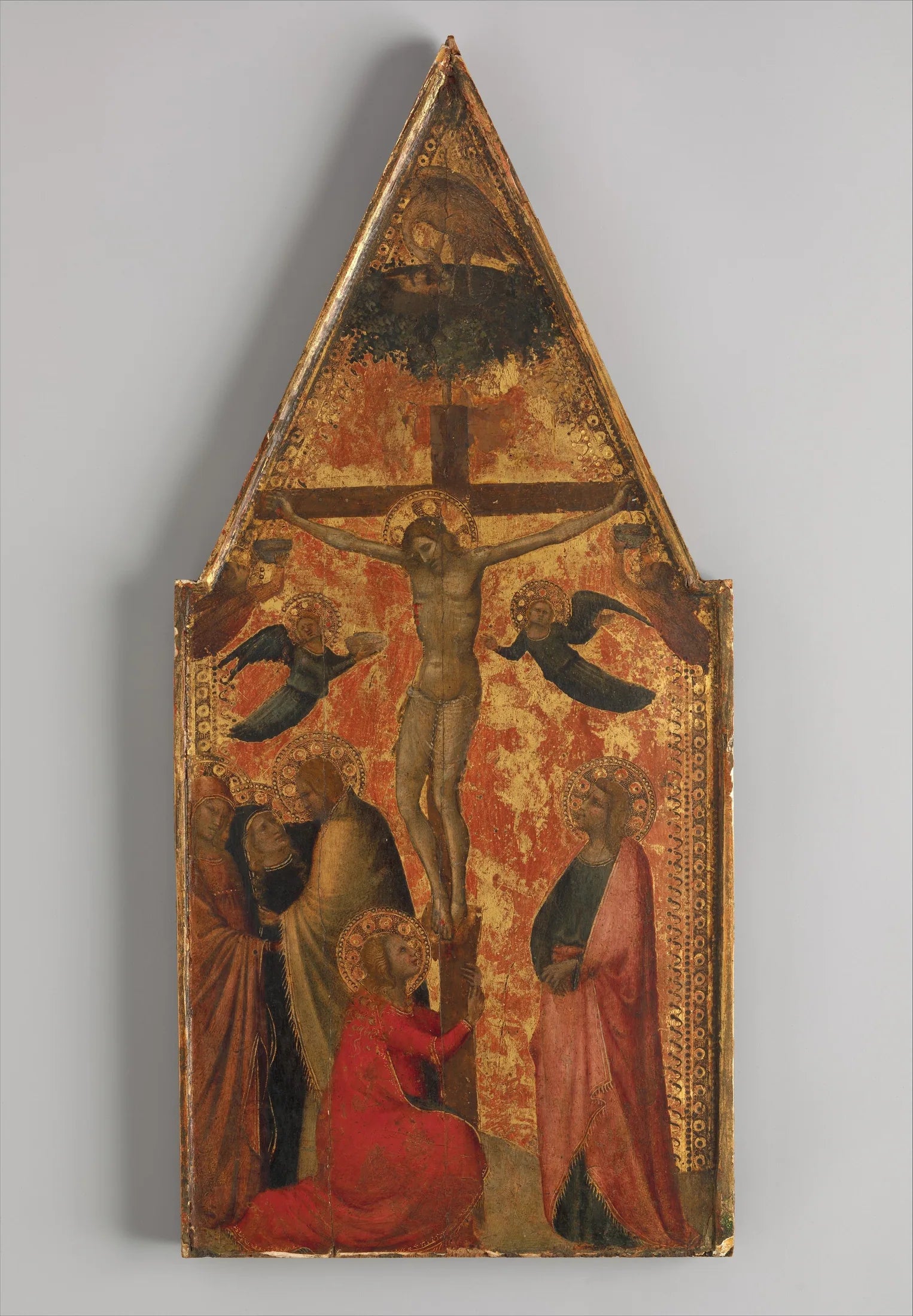 La Crucifixion - Allegretto Nuzi image 1 tableau peint à l’huile sur toile