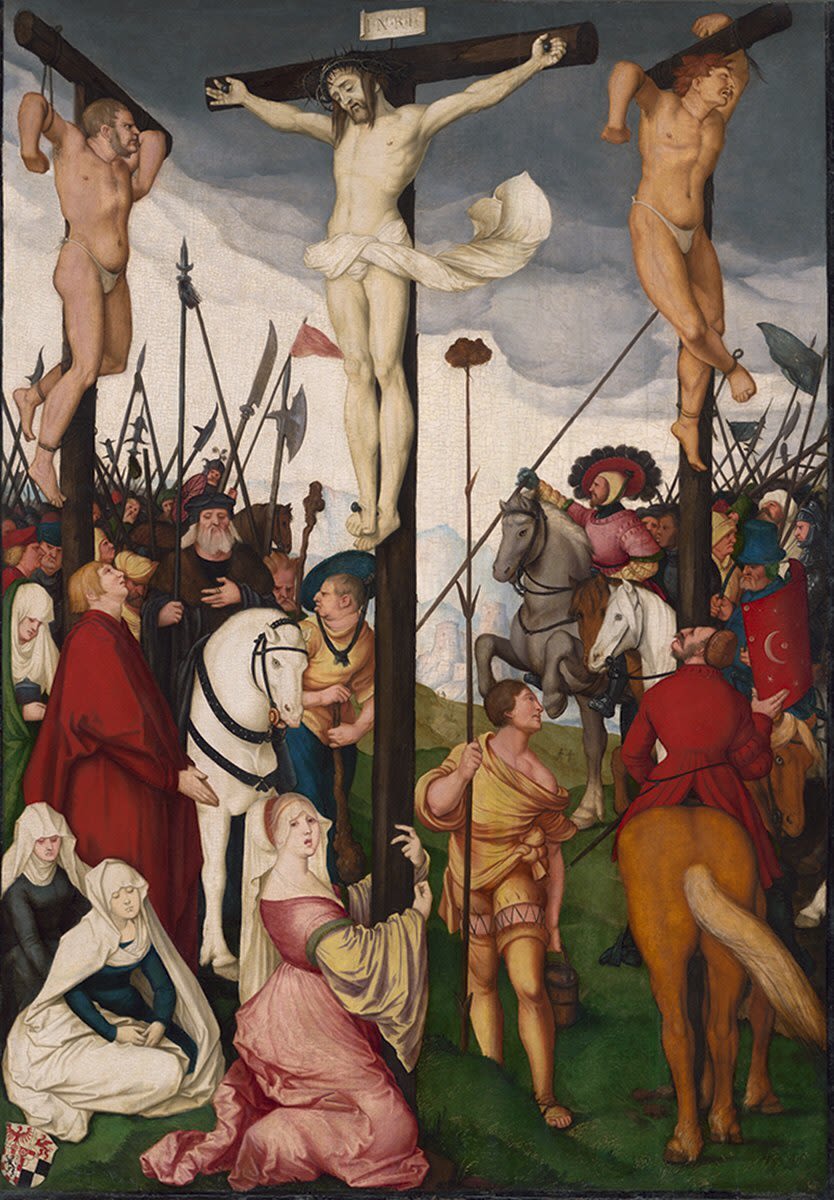 La crucifixion du Christ - Hans Baldung Grien - Alpha Reproduction