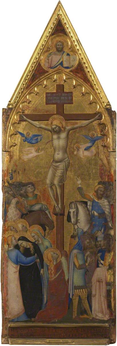 الصلب (لوحة متعددة الألواح، اللوحة 3 من 5) - برناردو دادي