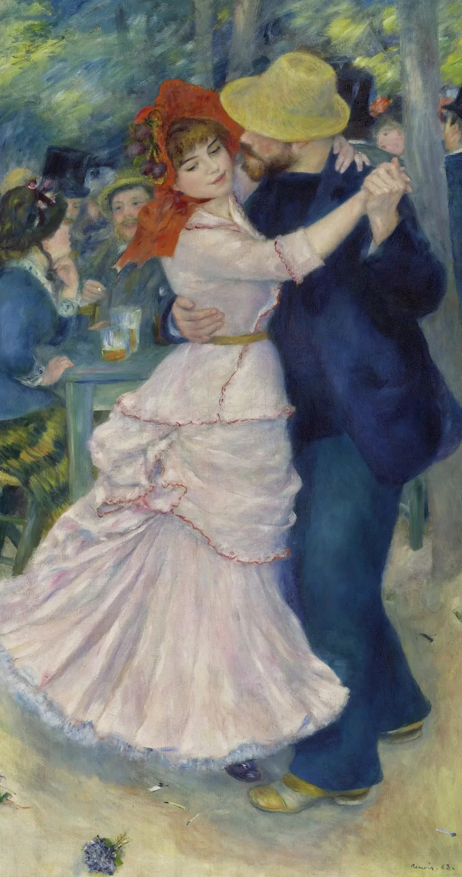 La Danse à Bougival - Pierre-Auguste Renoir image 1 reproduction réalisée par Alpha Reproduction