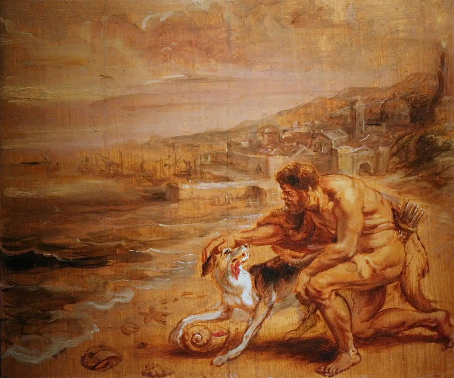 La Découverte du pourpre - Peter Paul Rubens image 1 reproduction de peinture à l’huile
