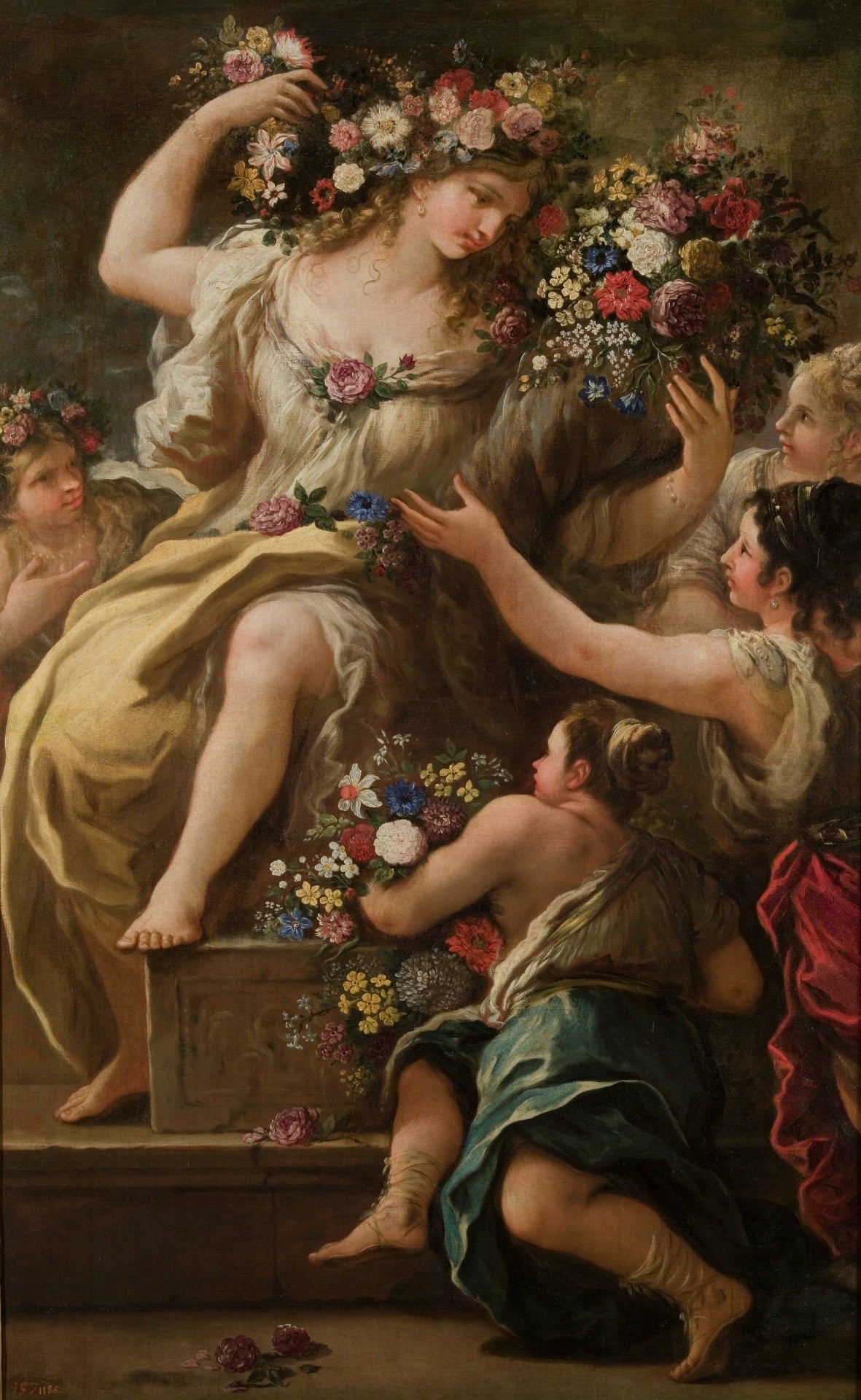 La déesse Flora - Luca Giordano - Alpha Reproduction