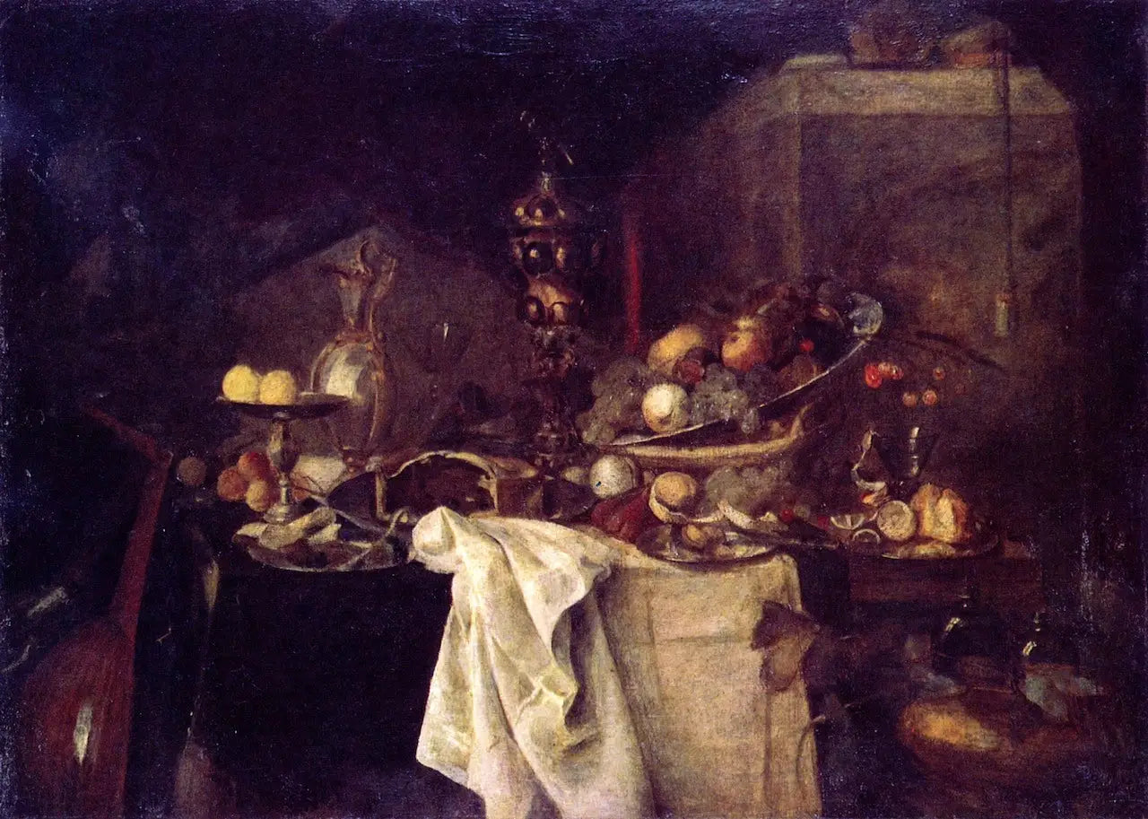 Reproduction du tableau « La Desserte - Henri Matisse » par Alpha Reproduction en peinture à l’huile