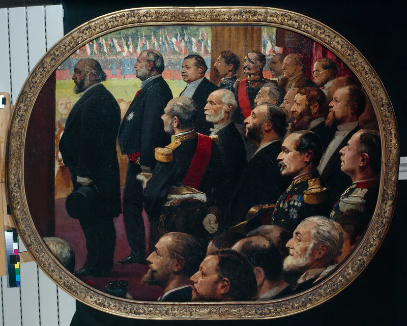 توزيع الأعلام، 14 يوليو 1880 - إدوارد ديتيل