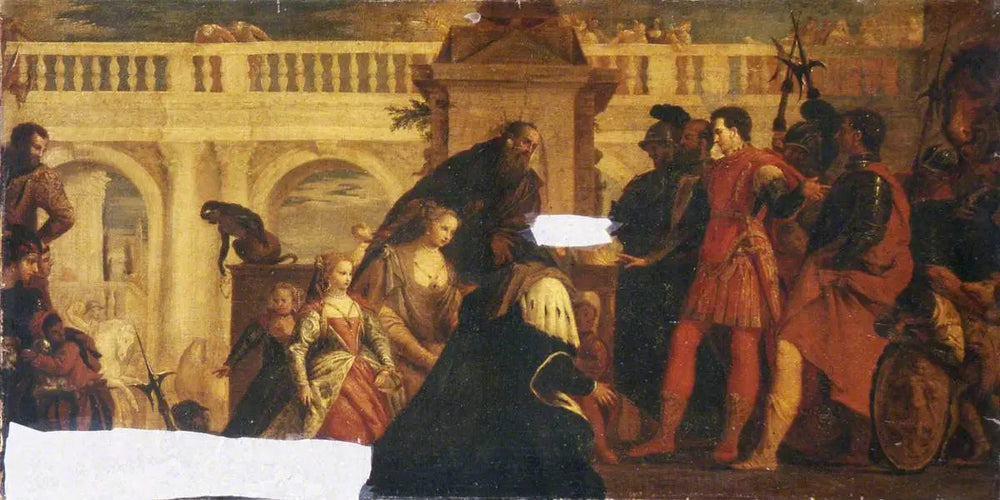 La famille de Darius avant Alexandre - Paul Véronèse image 1 copie de tableau peinte à la main